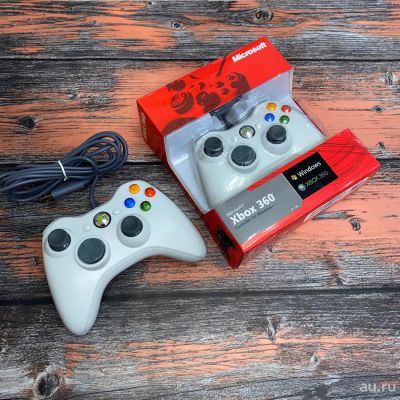 Лот: 12039280. Фото: 1. Проводной джойстик Xbox 360... Аксессуары для игровых приставок, консолей, геймпады