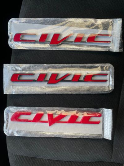Лот: 19933032. Фото: 1. Эмблема Civic. Детали тюнинга
