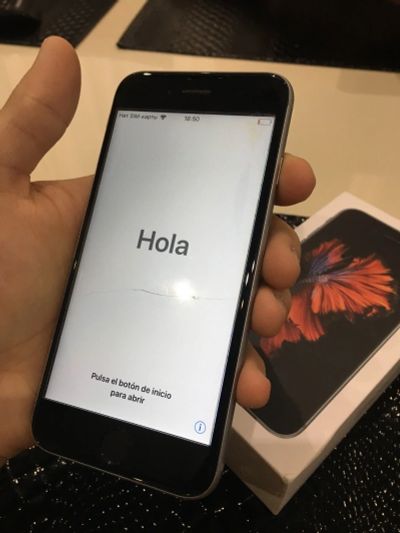 Лот: 12679886. Фото: 1. iPhone 6s 16gb Space Gray. Смартфоны