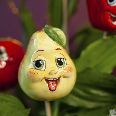 Лот: 25735333. Фото: 1. Елочная игрушка Ярославская Керамическая... Гирлянды, шарики, новогодние аксессуары