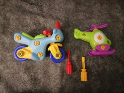 Лот: 18240122. Фото: 1. Игрушки - конструкторы вертолет... Развивающие