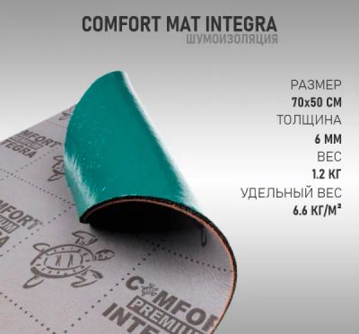 Лот: 20581510. Фото: 1. Шумоизоляция Comfort Mat Integra... Шумоизоляция