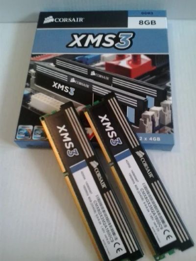 Лот: 8277460. Фото: 1. Оперативная память Corsair XMS3... Оперативная память