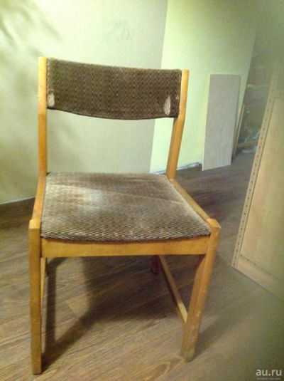 Лот: 8054821. Фото: 1. Комплект стульев из натурального... Столы, стулья, обеденные группы