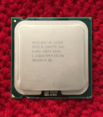 Лот: 17309611. Фото: 1. Core™2 Duo E6550 (4M Cache, 2... Процессоры