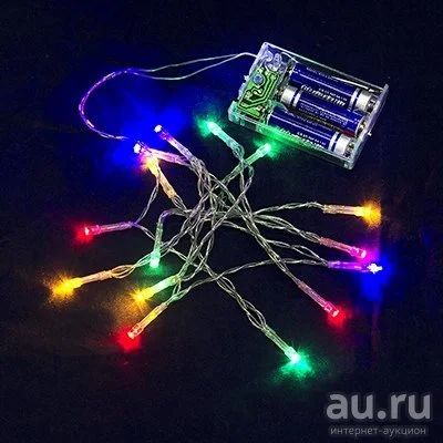 Лот: 12800976. Фото: 1. Гирлянда, 1,5м, 15LED. Гирлянды, шарики, новогодние аксессуары