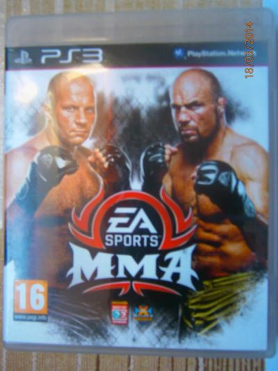 Лот: 3855005. Фото: 1. диск PSP 3 ММА. Игры для консолей