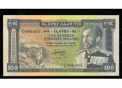 Лот: 18355277. Фото: 1. Эфиопия 100 долларов 1966 ПРЕСС... Африка