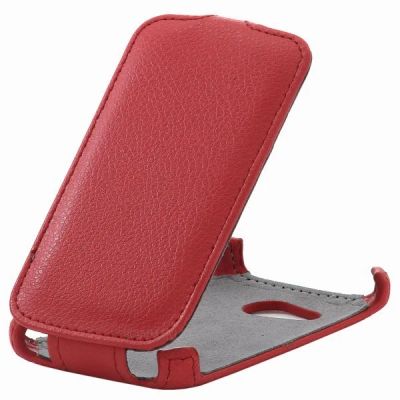 Лот: 4745099. Фото: 1. Чехол Книжка HTC Desire 200 Красный. Чехлы, бамперы