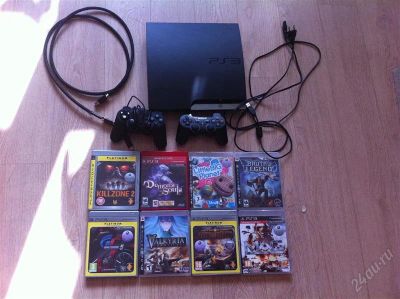 Лот: 1599693. Фото: 1. PS3 Slim 320 gb. Игровые приставки, консоли