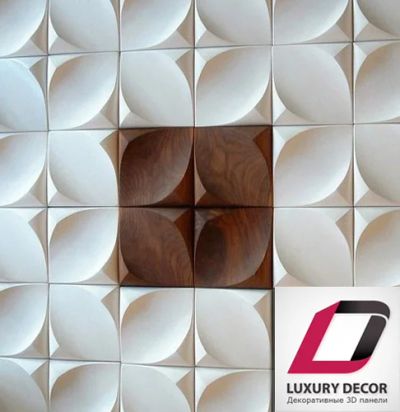 Лот: 4979921. Фото: 1. 3D гипсовые панели M024. Кафель, гранит, интерьерный камень