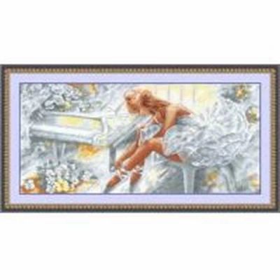 Лот: 5258924. Фото: 1. Балерина. Набор для вышивки крестом... Вышивание