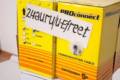 Лот: 6272448. Фото: 1. Кабель CAT5e, 305м CCA ProConnect. Сетевые кабели