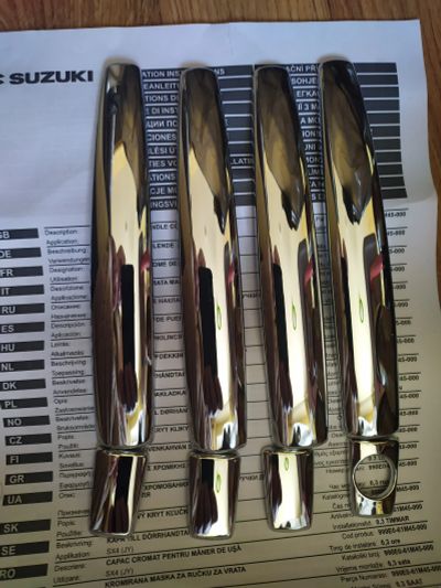 Лот: 18716721. Фото: 1. Накладки на ручки Suzuki SX4 New... Кузов