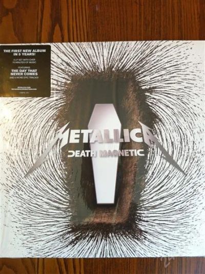 Лот: 866894. Фото: 1. METALLICA "DEATH MAGNETIC" 2LP... Аудиозаписи