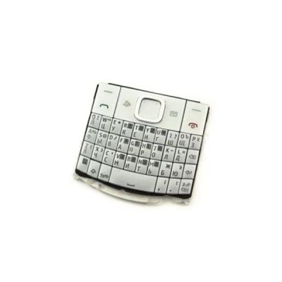 Лот: 25353139. Фото: 1. Клавиатура Nokia X2-01 Белый. Клавиатуры для ноутбуков