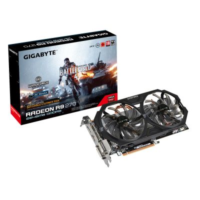 Лот: 4275313. Фото: 1. Видеокарта Gigabyte Radeon R9... Видеокарты