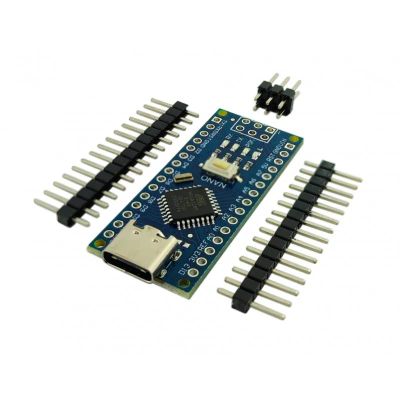 Лот: 19679541. Фото: 1. Arduino nano 328p type-c. Микроконтроллеры