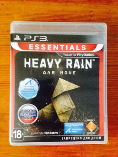 Лот: 4007501. Фото: 1. Heavy Rain ps3 полностью на русском... Игры для консолей
