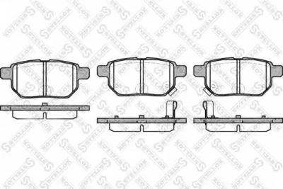 Лот: 25853959. Фото: 1. Колодки дисковые з. Toyota Auris... Двигатель и элементы двигателя