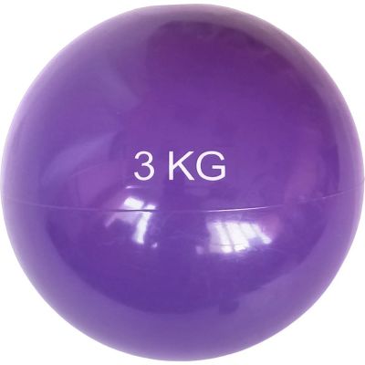 Лот: 22357794. Фото: 1. Медбол 3 кг, d15см Sportex MB3... Фитнес, аэробика и гимнастика