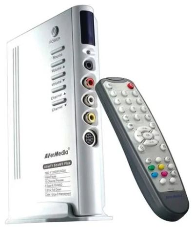 Лот: 3254242. Фото: 1. Внешний ТВ-тюнер AVerTV BoxW9... ТВ-тюнеры и карты захвата