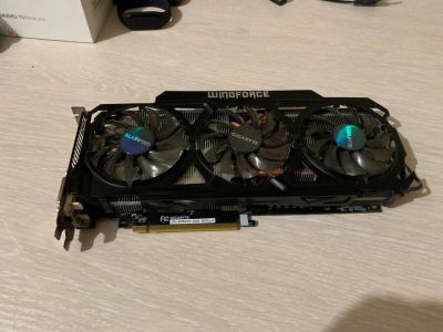 Лот: 20030545. Фото: 1. видеокарта Nvidia gtx760 4gb. Видеокарты