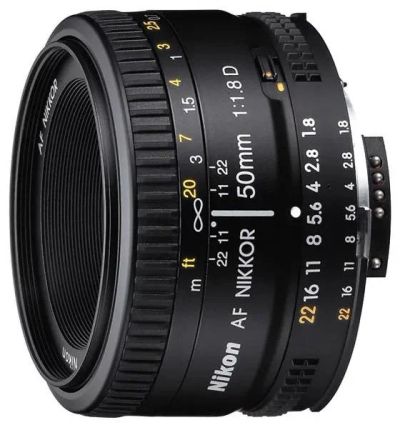 Лот: 10844697. Фото: 1. Nikon 50mm f/1.8D AF Nikkor. Объективы