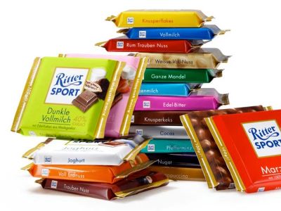 Лот: 8605920. Фото: 1. Шоколад Ritter Sport 100гр. Настоящее... Шоколад, конфеты