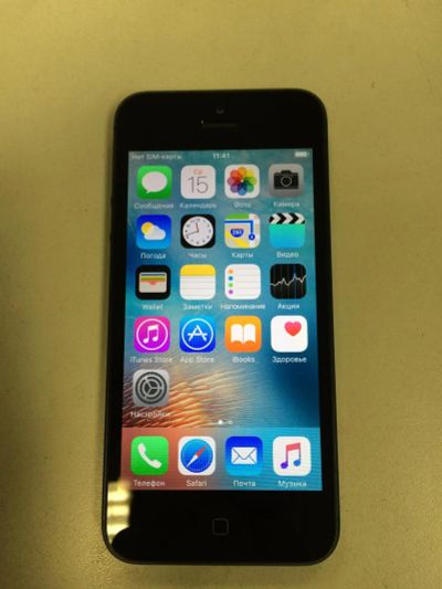 Лот: 7701389. Фото: 1. iPhone 5 16 Gb Черный. Смартфоны