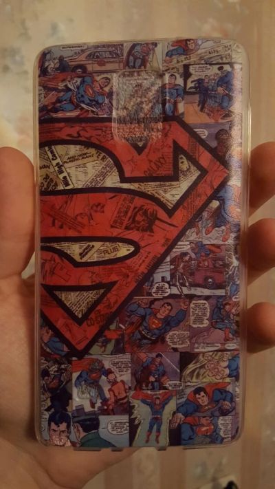 Лот: 8055238. Фото: 1. Чехол для Galaxy note 4 Superman... Чехлы, бамперы