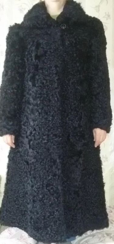 Лот: 6355510. Фото: 1. Шуба из козлика. Верхняя одежда
