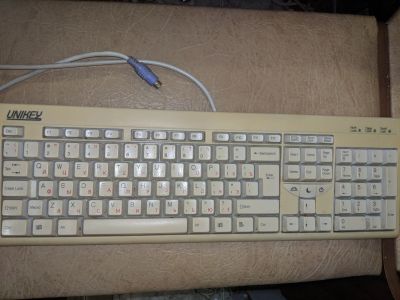 Лот: 12493847. Фото: 1. PS/2 клавиатура Unikey KWD-820. Клавиатуры и мыши