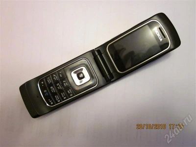 Лот: 587136. Фото: 1. 3G Nokia 6555 (Куплен, ставок... Кнопочные мобильные телефоны