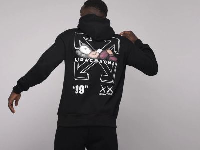 Лот: 18154572. Фото: 1. Худи OFF-WHITE (22113). Свитеры, толстовки, худи