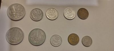 Лот: 19892471. Фото: 1. Монеты Польша 10 шт(7). Европа
