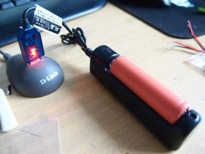 Лот: 3301238. Фото: 1. USB зарядник для 18650 лития... Зарядные устройства, блоки питания для бытовой техники