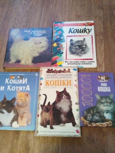 Лот: 10745952. Фото: 1. Книги про кошек. Одним лотом. Книги