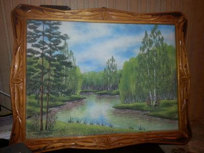 Лот: 6624349. Фото: 1. Единственный в мире, такой пейзаж... Другое (ручная работа)