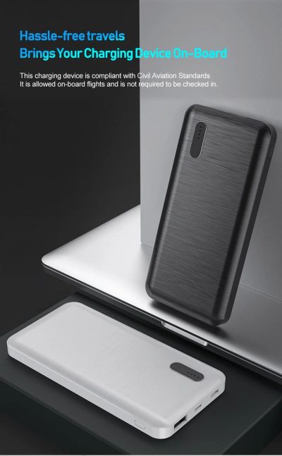 Лот: 16951440. Фото: 1. Внешний аккумулятор PowerBank... Внешние, портативные аккумуляторы для смартфонов (Power bank)