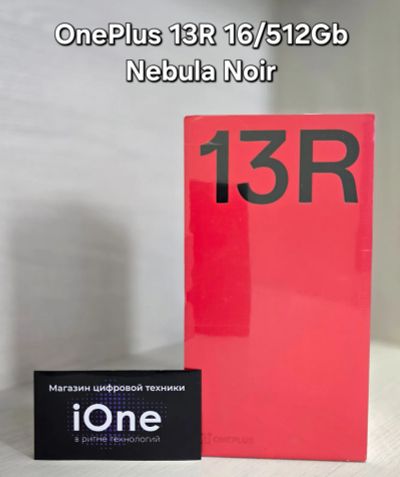 Лот: 25028316. Фото: 1. OnePlus 13R 16/512Gb Nebula Noir... Смартфоны