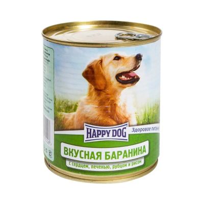 Лот: 10400193. Фото: 1. корм Happy Dog Вкусная Баранина... Корма