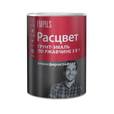 Лот: 24111165. Фото: 1. Грунт-эмаль Расцвет, по ржавчине... Краски, лаки, растворитель
