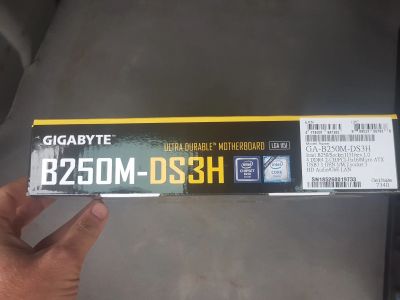 Лот: 14077876. Фото: 1. Материнская плата Gigabyte GA-B250M-D3H... Материнские платы