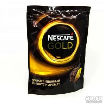 Лот: 13691067. Фото: 1. Кофе "Nescafe" Gold м/у 250гр. Чай, кофе, какао