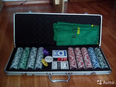 Лот: 5451280. Фото: 1. Набор для покера (покерный набор... Настольные игры, карты