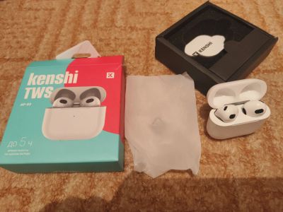 Лот: 25256998. Фото: 1. Наушники беспроводные Kenshi TWS... Наушники, гарнитуры