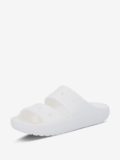 Лот: 25370045. Фото: 1. Шлепанцы Crocs Classic v2, Белый. Шлепанцы, сланцы