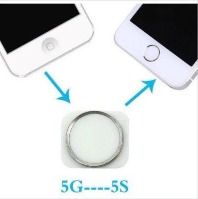Лот: 13394931. Фото: 1. Наклейка на кнопку Home iPhone... Брелоки, подвески