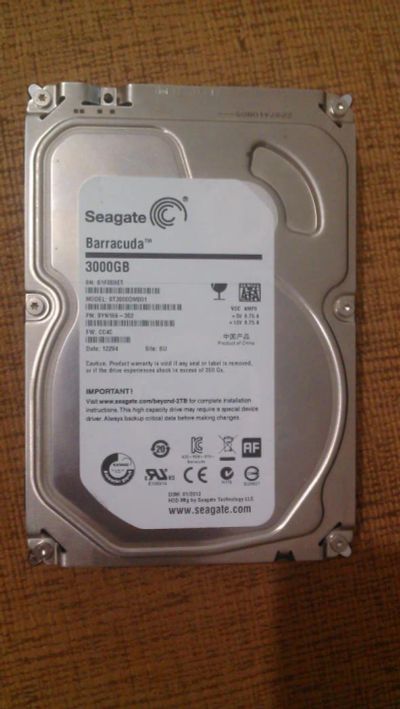 Лот: 5988161. Фото: 1. Жесткий диск Seagate Barracuda... Жёсткие диски (HDD)